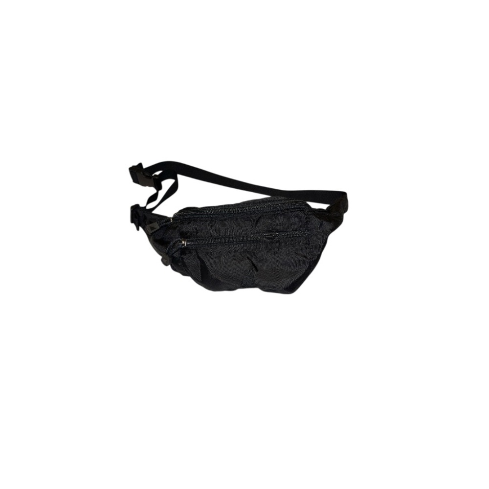 MEC Mountain Equipment Coop Vintage Black Fanny Pack Belt Bag